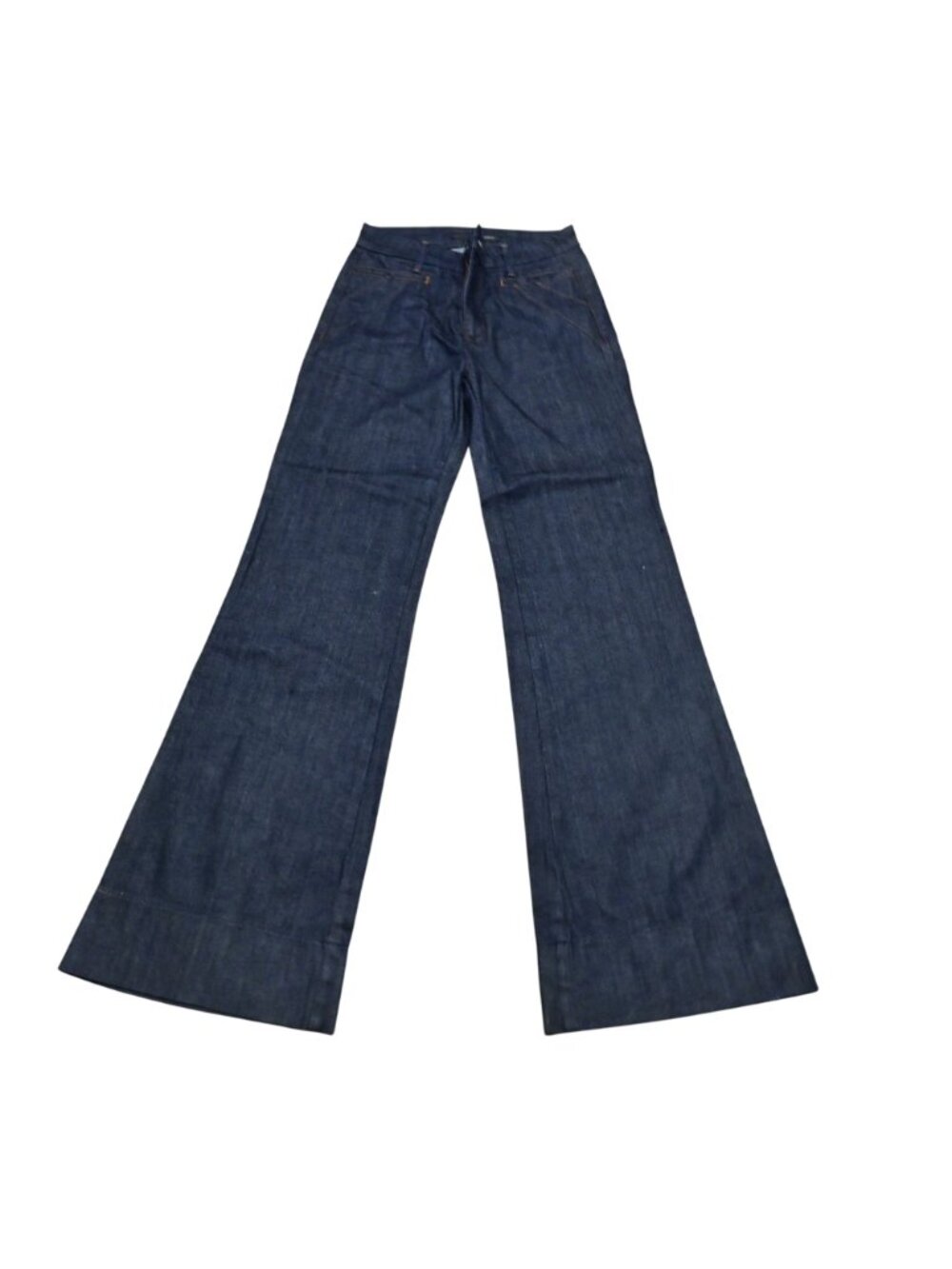 Y2K Joes Jeans Flare Jeans Women's W26 Dark Wash Blue Mid Rise Denim - Picture 2 of 5
